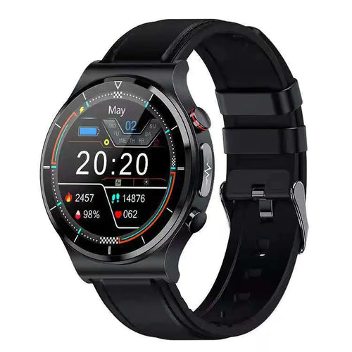 New Smart Watch with Wireless Charging and ECG Monitor