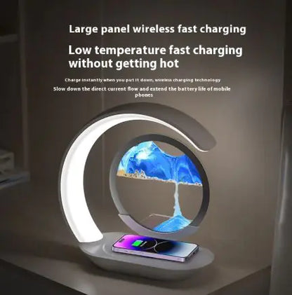 Quicksand Wireless Charging Desk Lamp