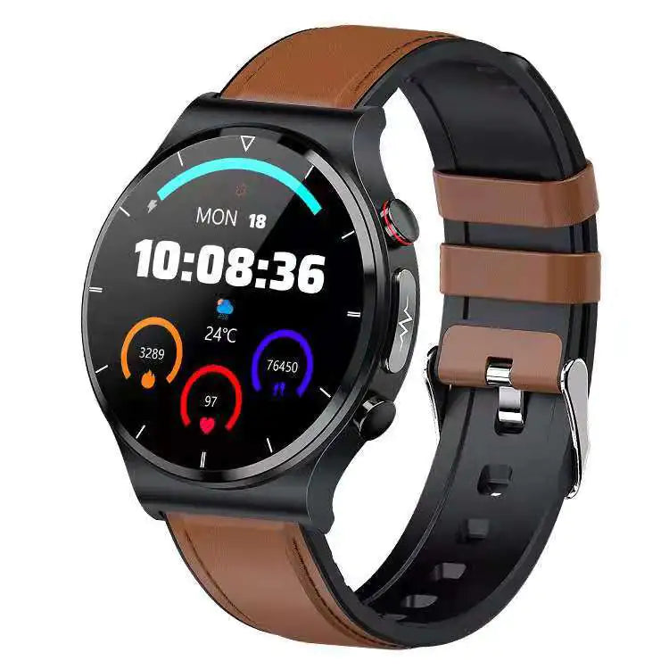 New Smart Watch with Wireless Charging and ECG Monitor