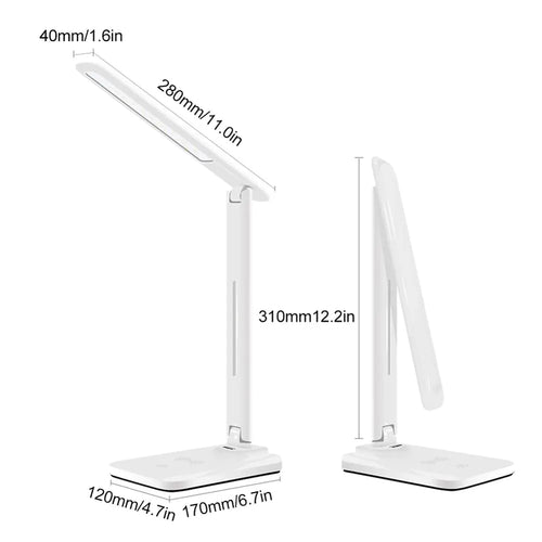New Reading Desk Lamp with Wireless Charging Function