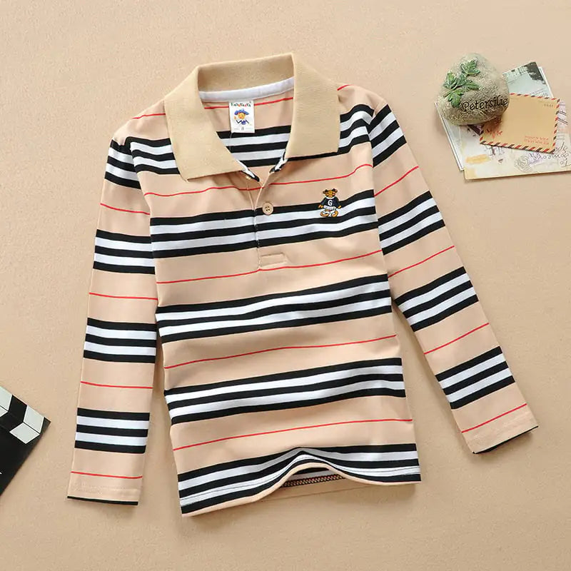 Kids Long Sleeve T-Shirt for Spring and Autumn