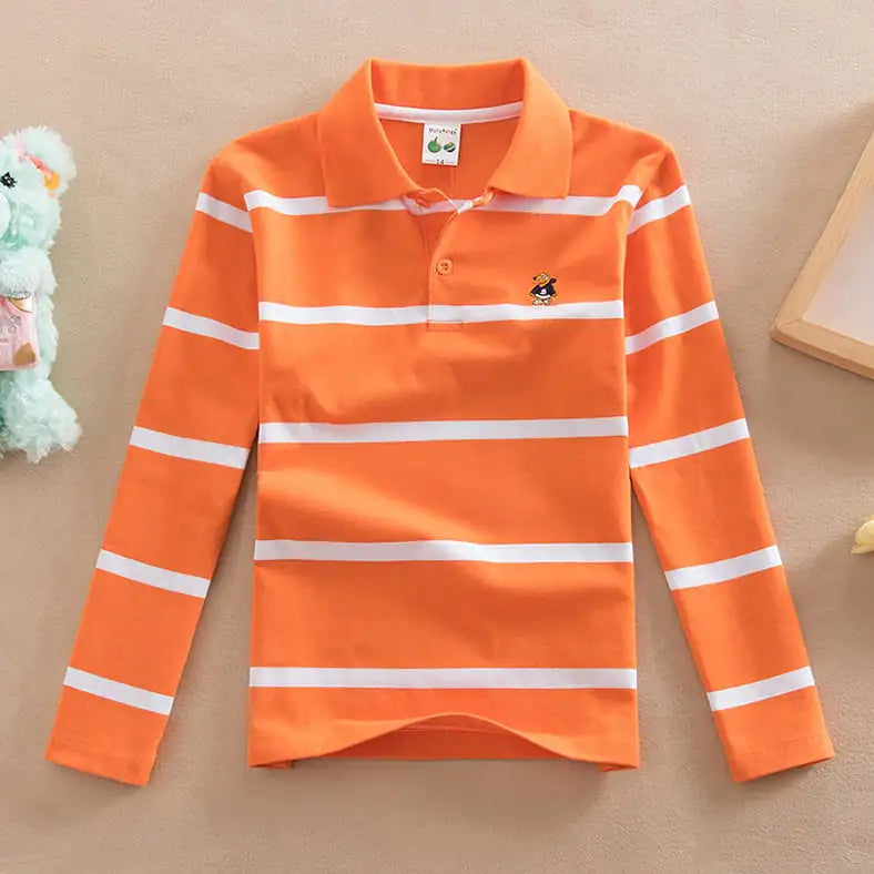 Kids Long Sleeve T-Shirt for Spring and Autumn