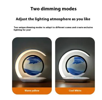 Quicksand Wireless Charging Desk Lamp