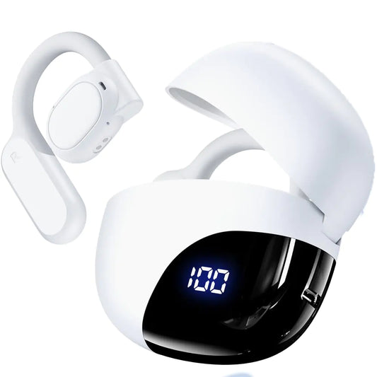 TAGRY Bluetooth Ear Buds 80Hrs Playtime Wireless Earbuds with Earhooks