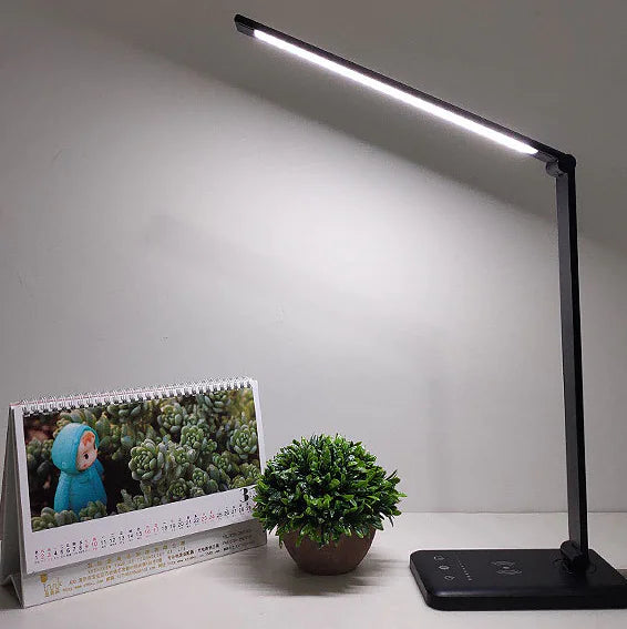 Eye-Caring Wireless Charging Touch LED Desk Lamp